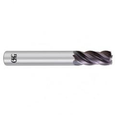 1 x 1 x 1-1/2 x 4 4Fl .125 C/R Carbide End Mill - EXO - Apex Tool & Supply