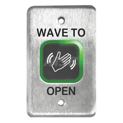 Push Plates; Material: Stainless Steel; Width (Inch): 3; Overall Length (Inch): 4.50; Finish/Coating: Stainless Steel; Shape: Rectangle; Plate Thickness: 0.1875; Touchless: Yes; Material: Stainless Steel; Overall Length: 4.50; Finish: Stainless Steel; Ove