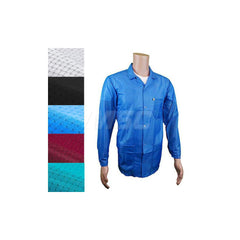 Smocks & Lab Coats; Garment Style: Smock; Material: Carbon; Size: Medium; Color: Teal; Sleeve Length: 23; Closure Type: Snaps; Chest Size: 40; Closure Locaton: Front; Features: Medium Weight; Chest Size (Inch): 40; Closure Location: Front
