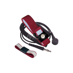 Grounding Wrist Straps; Size: Adjustable; Attachment Method: Snap Lock; Disposable or Reusable: No; Material: Fabric; Grounding Cord Included: Yes; Cord Length: 12; Resistor: Yes; Disposable: No