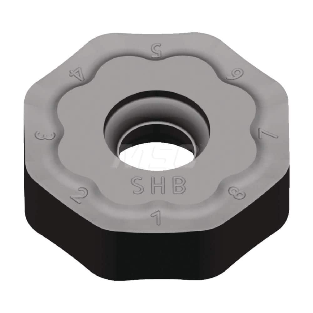 Milling Insert:  ONGX080620SNHB,  KCK20B,  Solid Carbide N/A Finish,