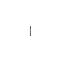 Ball End Mill: 0.3938″ Dia, 3 Flute, Solid Carbide 89 mm OAL, 10 mm Shank Dia, 30 ° Helix, NXT Coated, Single End