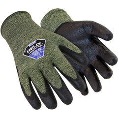 Helix HPPE and Fiberglass Knit with Foam Nitrile Palm Dip Size L