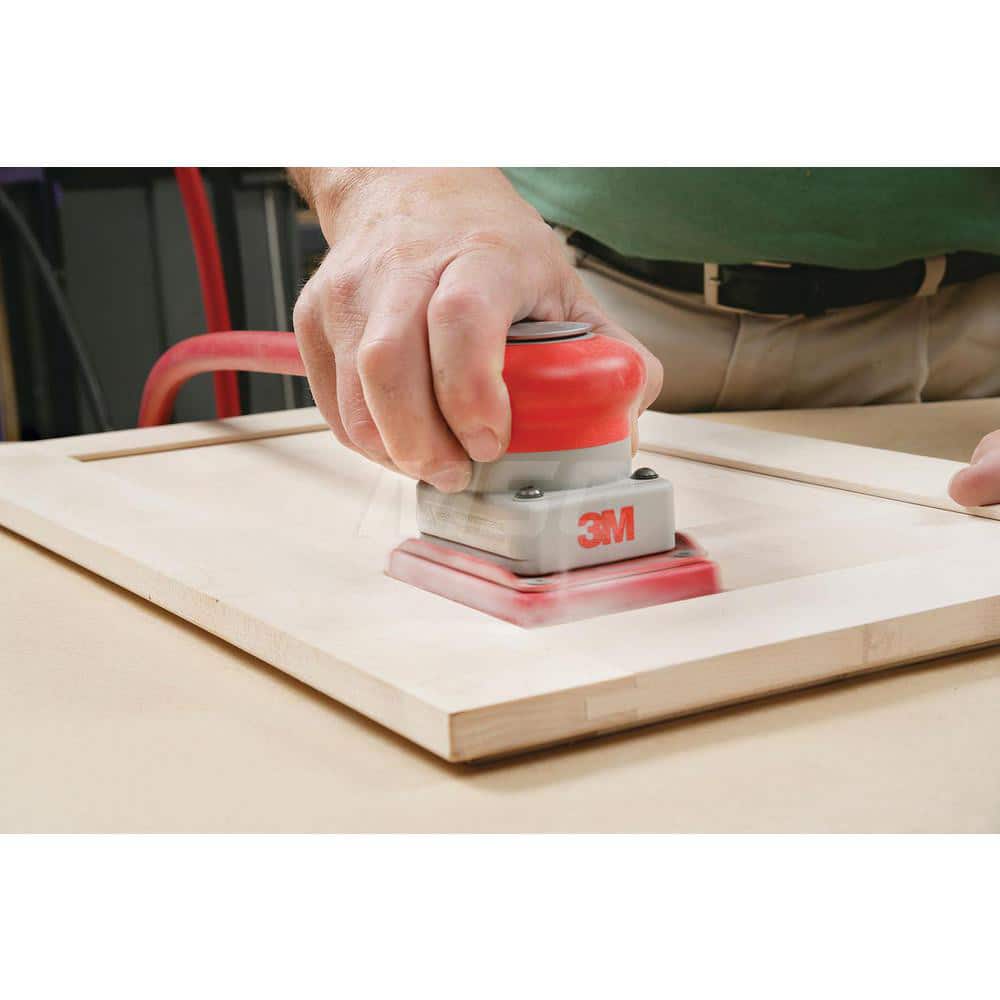 Electric Orbital Sanders; Sander Type: Orbital; Random Orbit: No; Random Orbital: No; Pad Shape: Rectangular; Round Pad Size: 6.88; Backing Pad Type: Hook & Loop