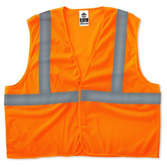 8205HL XS Orange Super Econ Mesh Vest Type R Class 2 - Apex Tool & Supply