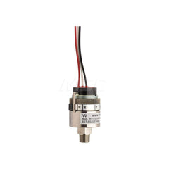 Pressure, Vacuum & Compound Switches; Type: All-Welded Vacuum Switch; Thread Size: 1/8; Voltage: 115VAC / 28 VDC; Thread Type: NPT Male; Amperage: 1.0000; Electrical Connection: 12in Free Leads; Wetted Parts Material: 304 Stainless Steel; Repeatability: 2