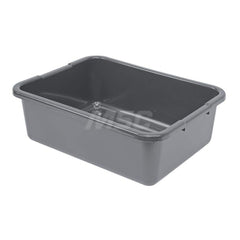 Cans, Pails & Tubs; Product Type: Tub; Volume Capacity Range: 0 - 8.1 gal; Body Material: Polypropylene; Volume Capacity: 8.1; Opening Type: Open Head; Color: Gray; Product Type: Tub; Material: Polypropylene; Volume Capacity (Gal.): 8.1; Color: Gray