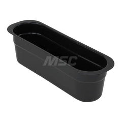 Cans, Pails & Tubs; Product Type: Tub; Volume Capacity Range: 0 - 9.5 gal; Body Material: Polypropylene; Volume Capacity: 9.5; Opening Type: Open Head; Color: Black; Product Type: Tub; Material: Polypropylene; Volume Capacity (Gal.): 9.5; Color: Black