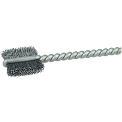 9/16″ Power Tube Brush, .003″ Steel Wire Fill, 5/8″ Brush Length - Apex Tool & Supply