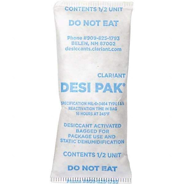 Armor Protective Packaging - Desiccant Packets Material: Clay Packet Size: 1/2 oz. - Apex Tool & Supply