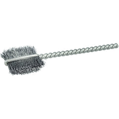 1/2″ Power Tube Brush, .005″ Stainless Steel Wire Fill, 9/16″ Brush Length - Apex Tool & Supply
