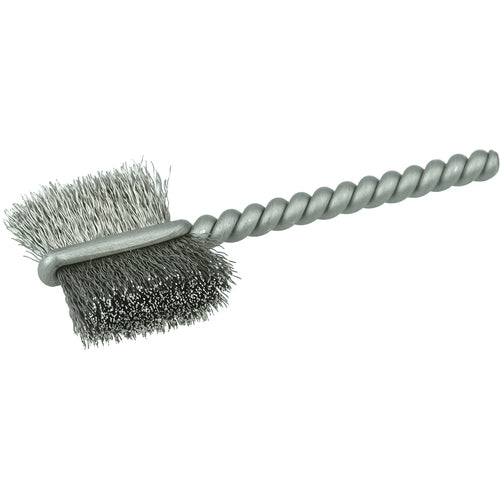 3/4″ Power Tube Brush, .005″ Stainless Steel Wire Fill, 5/8″ Brush Length - Apex Tool & Supply