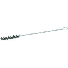 3/8″ Hand Tube Brush, .006″ Stainless Steel Wire Fill, 2″ Brush Length - Apex Tool & Supply