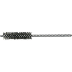1/2″ Power Tube Brush, .004″ Stainless Steel Wire Fill, 2″ Brush Length - Apex Tool & Supply