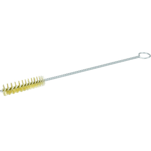 1/2″ Hand Tube Brush-0.004″ Brass, 2 Brush Length - Non-Sparking Wire Wheel - Apex Tool & Supply