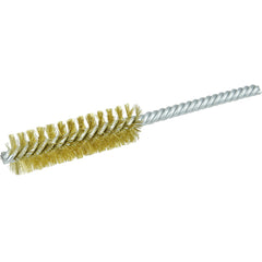 3/4″ Power Tube Brush-0.006″ Brass, 2-1/2 Brush Length - Non-Sparking Wire Wheel - Apex Tool & Supply