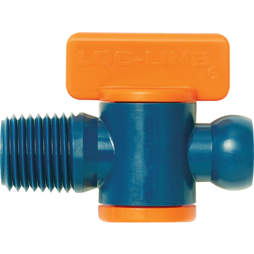 Coolant Hose System Component - 1/4″ Inside Diameter System-1/4″ Male NPT Valve (Pack of 2) - Apex Tool & Supply