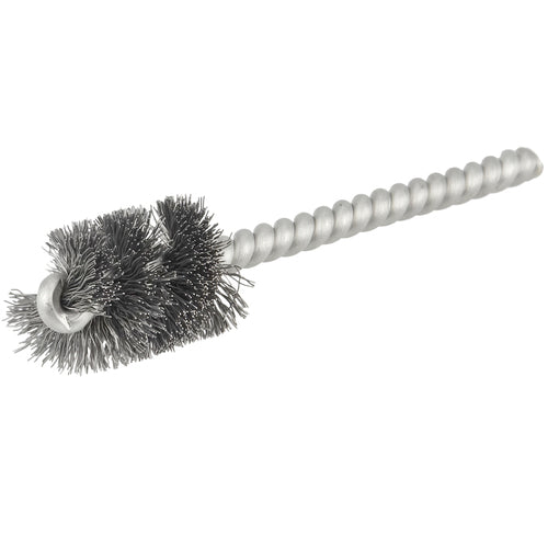 3/4″ Diameter - Steel Wire Tube Brush - Apex Tool & Supply