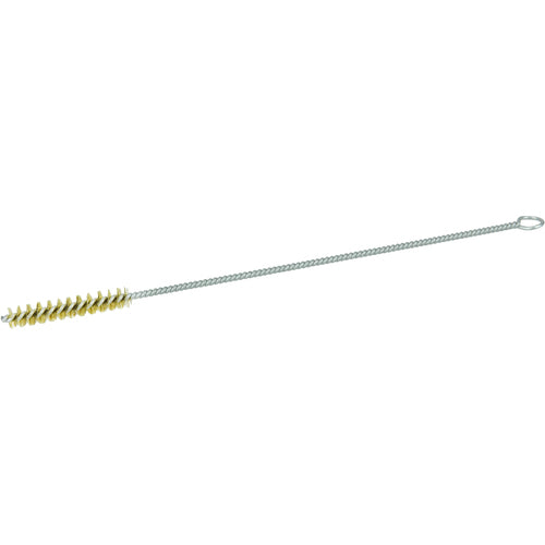 1/4″ Hand Tube Brush-0.003″ Brass, 1 1/2 Brush Length - Non-Sparking Wire Wheel - Apex Tool & Supply