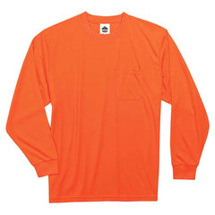 8091 2 XL Orange Long Sleeve T-Shirt Non-Cert - Apex Tool & Supply