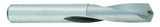 10.5mm Carbide Slow Spiral Jobber Drill - Bright - Apex Tool & Supply