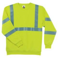 8397 L LIME SWEATSHIRT - Apex Tool & Supply