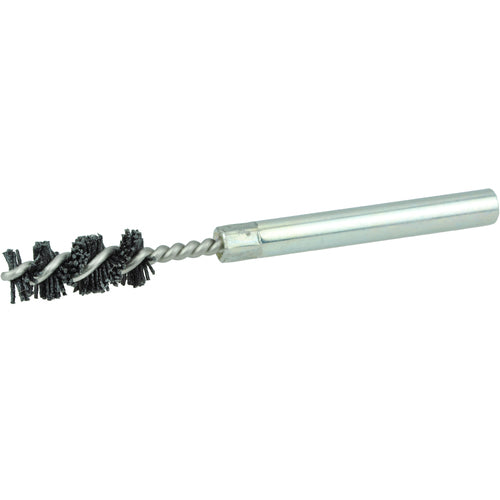 3/8″ Diameter - Power Tube Brush - 0.026″/120 Grit - Apex Tool & Supply