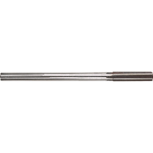 12 mm Dia. 6-Flute, Round Shank, Straight Flute, HSSCo, 8″ OAL Chucking Reamer Series/List #2655M - Exact Industrial Supply