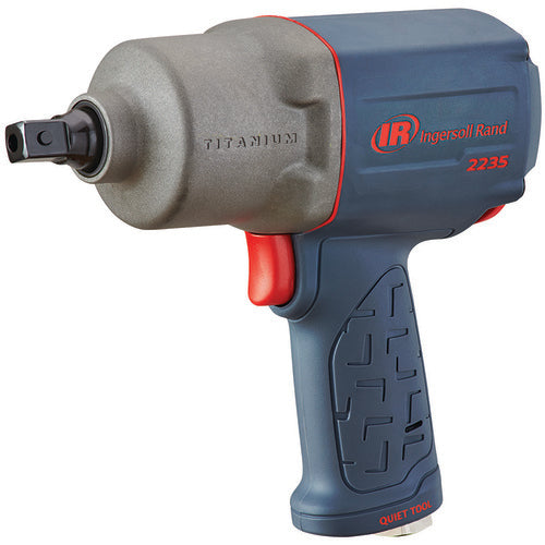 2235QPTIMAX 1/2″ Drive, Air Powered Impact Wrench, Quiet, 1300 ft-lbs Nut-busting Torque, Maintenance Duty, Pistol Grip, Standard Anvil