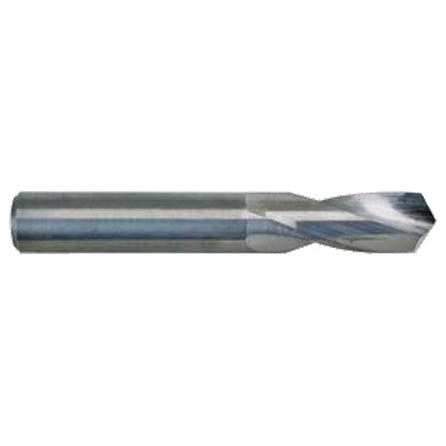 1 mm Dia. × 1 mm Shank × 6 mm Flute Length × 26 mm OAL, Uncoated, External Coolant, Round Solid Carbide Drill