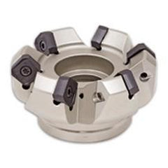 Heli Do Indexable Face Mill-3" Dia; 1" Bore Dia - Apex Tool & Supply