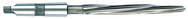 1-5/16 Dia-HSS-4 MT Taper Shank Left Hand Spiral/Right Hand Cut Bridge Reamer - Apex Tool & Supply