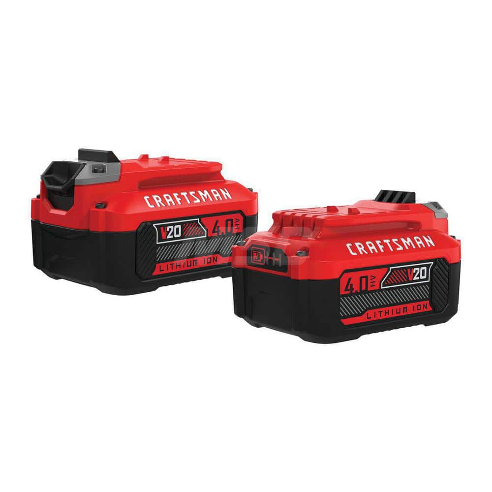 Power Tool Battery: 20V, Lithium-ion 4 Ah, Series 20V MAX