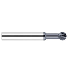 Undercutting End Mills - 0.3125″ (5/16″) Cutter Diameter × 0.1870″ (3/16″) Neck Length × 270° Carbide Undercutting End Mill, 4 Flutes, AlTiN Coated - Exact Industrial Supply