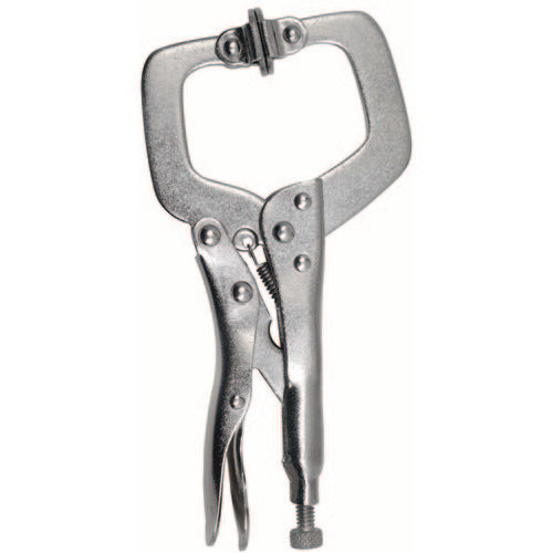 LOCKING C-CLAMP W/SWIVEL PAD 9″ - Apex Tool & Supply