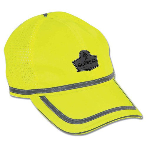 8930 Lime Hi-Vis BasebaLL Cap - Apex Tool & Supply