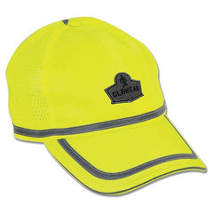 8930 Lime Hi-Vis BasebaLL Cap - Apex Tool & Supply