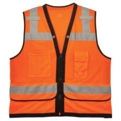 8253HDZ 2/3XL ORANGE HD MESH VEST - Apex Tool & Supply