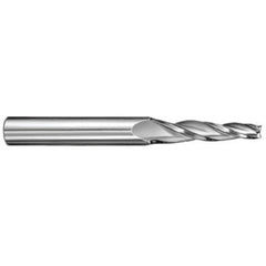 1/4 End Mill 3FL SQ - SER 23S 1/8x1/4x3 3.0DEG - Exact Industrial Supply