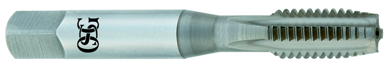 1/2-13 Dia. - H3 - 4 FL - HSSE - Nitride - Bottoming - Straight Flute Tap - Apex Tool & Supply