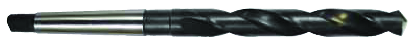 23/32 Dia. - HSS 2MT GP Taper Shank Drill-118Â° Point-Surface Treated - Apex Tool & Supply