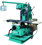 Manual Bed Mill - ISO40 Spindle - 15 x 60'' Table Size - 5HP Mech VS Motor - Apex Tool & Supply