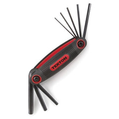 8PC FOLDING HEX KEY WRENCH SET MM - Apex Tool & Supply