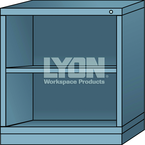 Bench-Standard Cabinet - Base Shelf - Adjustable Shelf - 30 x 28-1/4 x 33-1/4" - Apex Tool & Supply
