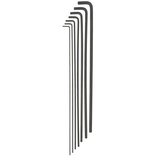 7PC 12″ LONG HEX END L-WRENCH SET - Apex Tool & Supply