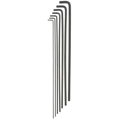7PC 12″ LONG HEX END L-WRENCH SET - Apex Tool & Supply