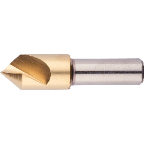 3/8″ Cutting Dia. 1/4″Shank Dia, 1 Flute, 90 Degrees, HSSCo Countersink Series/List #1754 - Apex Tool & Supply