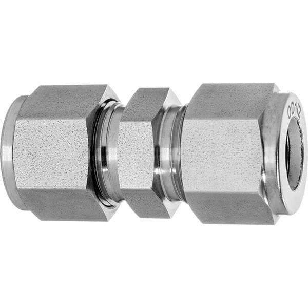 Value Collection - Metal Compression Tube Fittings Type: Union End Connections: Comp x Comp - Apex Tool & Supply