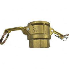 USA Sealing - 1-1/2" x 1-1/2" Cam & Groove Female Coupler Female NPT Thread - Apex Tool & Supply