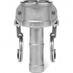 Value Collection - Suction & Discharge Hose Couplings Type: Cam & Groove Coupling Descriptor: Female Coupler Hose Shank - Apex Tool & Supply